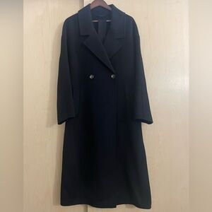 The Curated THE LONDON COAT - Black